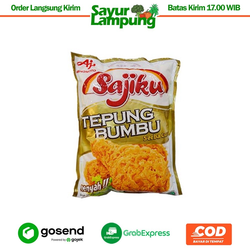 

Sajiku Tepung Bumbu Serbaguna 75 Gr - Sayur Lampung