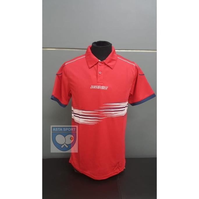 Donic Shirt / Baju Tenis Meja Kaos Pingpong