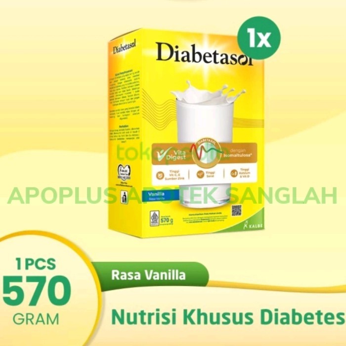 

Diabetasol Vanilla 570gram