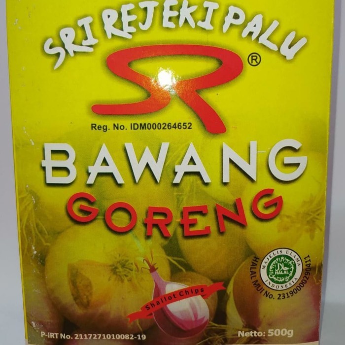 

Bawang Goreng Khas Palu - Sri Rejeki 500gr