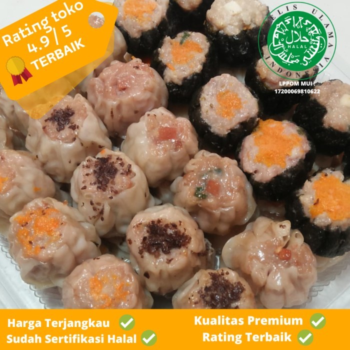 

Dimsum ayam + Nori Mix Package 25:25