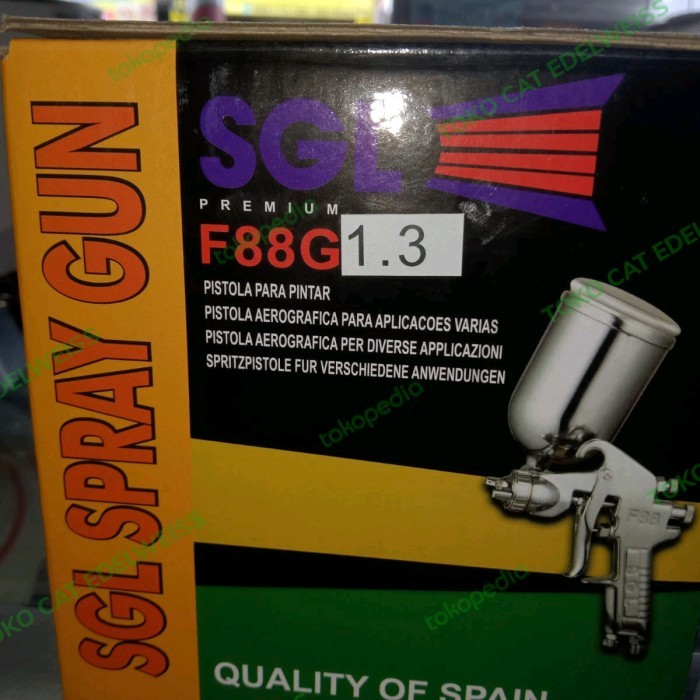 Spray Gun Sgl F88 Nozel 1.3