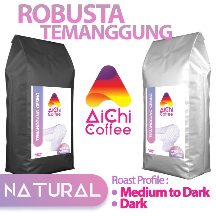 

Kopi Robusta Temanggung (Gesing) Natural 1 Kg (1000 gr) Biji/Bubuk