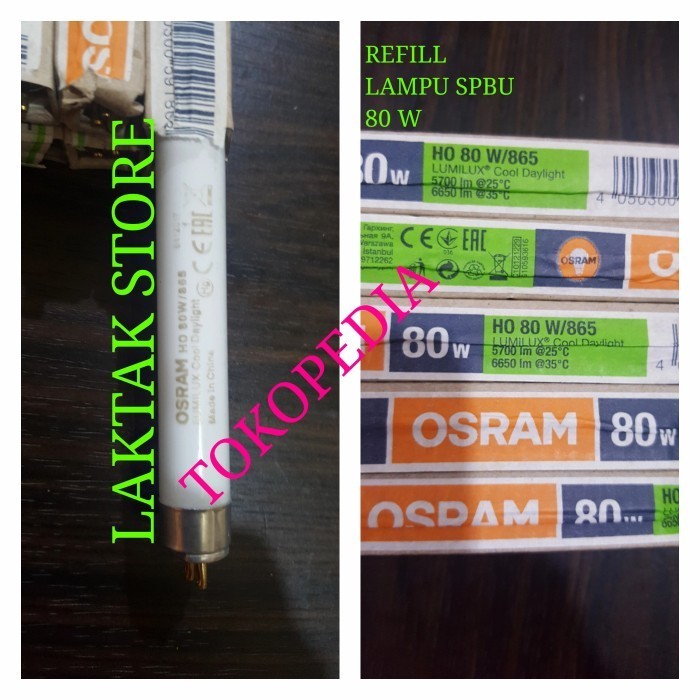 Refill Lampu SPBU Osram HO 80 w/865 Cool Daylight 80w T5 80 watt