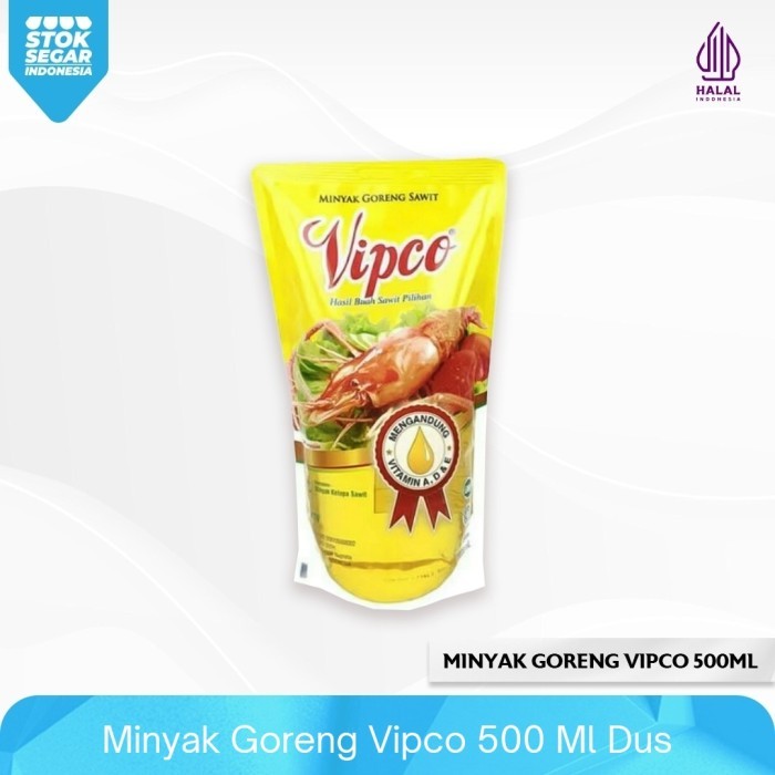 

Minyak Goreng Vipco 500 Ml dus