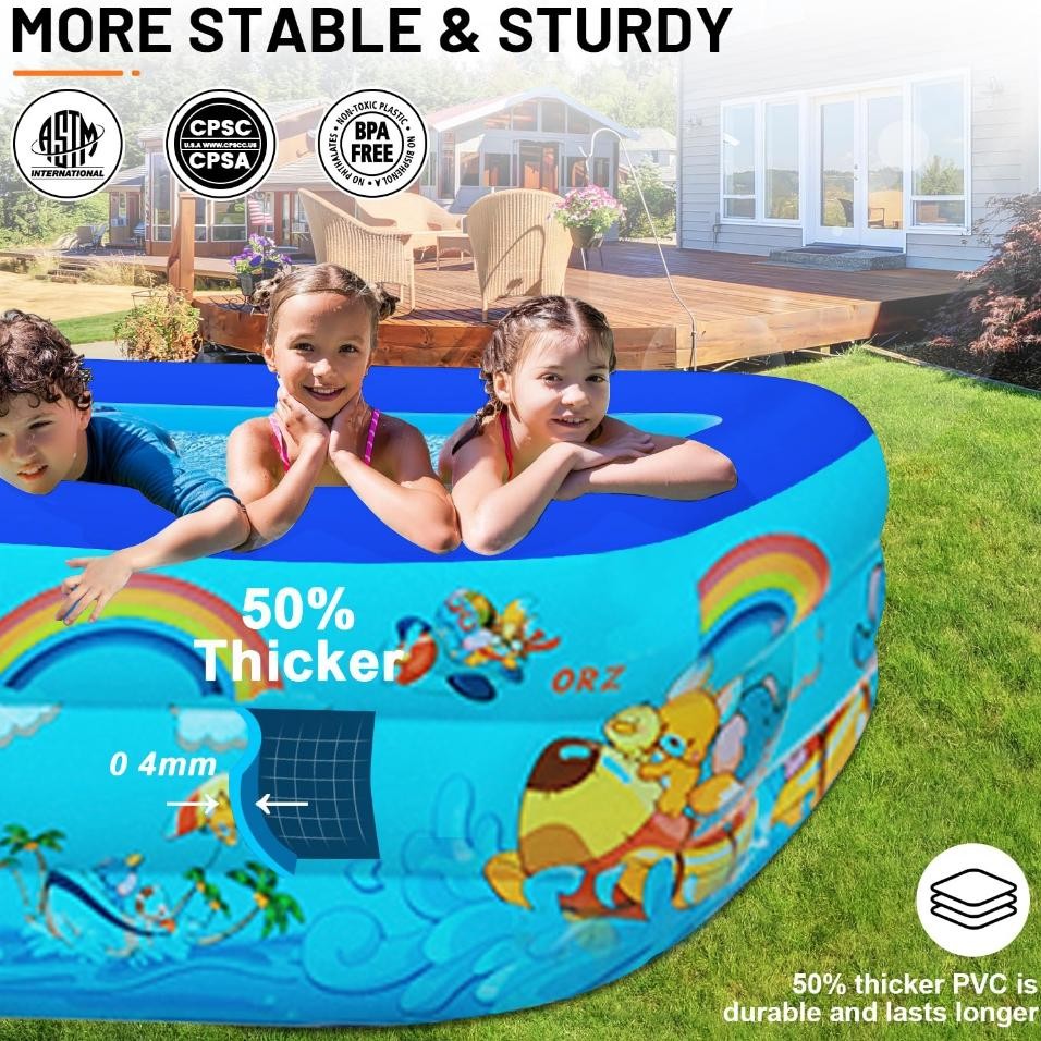 Kolam Renang Anak Jumbo / Kolam Mandi Bola Anak / Inflatable Swimng Pool / Kolam Mandi Anak Pvc