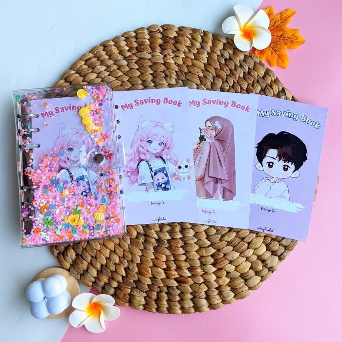 

Paket Binder A6 Sinking Fund / Binder A6 / Motif Sequin ( Manik )