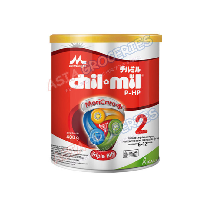 MORINAGA CHILMIL PHP 400 GR SUSU PENDAMPING ASI SUSU BAYI 6-12 BULAN