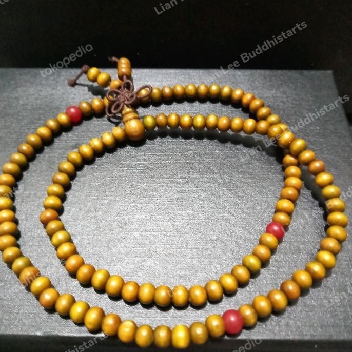best produk] tasbih japamala kayu tibet 108 uk 6 mm
