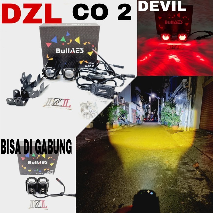 Lampu Tembak Bullaes Laser Co-2 Devil Multiple Connecting Co2 30 Watt