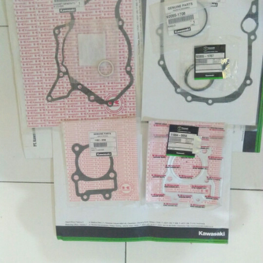 Paking Full Set Komplit Kawasaki Edge Athlete Blitz