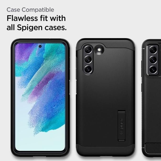 Tempered Glass Samsung Galaxy S21 FE Spigen AlignMaster Full Cover