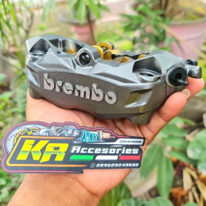 Kaliper Caliper Pala Babi Brembo M432 K50 Import Monoblok 4 Piston High Quality