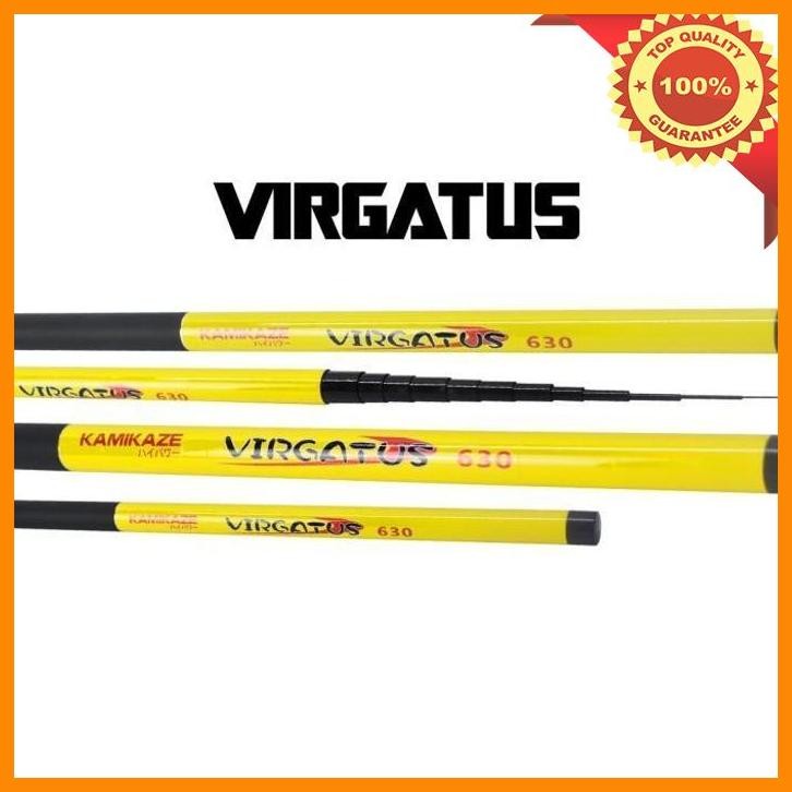 (BURS) KAMIKAZE JORAN TEGEK VIRGATUS 240CM - 720CM CARBON RUAS PENDEK