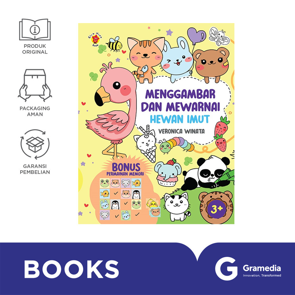 Menggambar Dan Mewarnai Hewan Imut