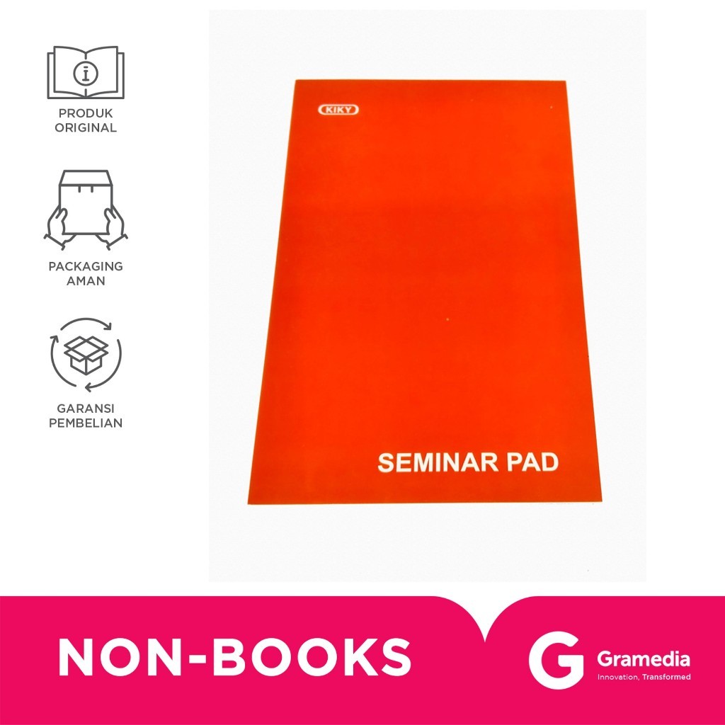 

Kiky A5 Seminar Pad 25 Lbr