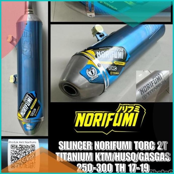 SILINCER NORIFUMI ORIGINAL TORC TITANIUM 2 STROKE KTM HUSQVARNA GASGAS