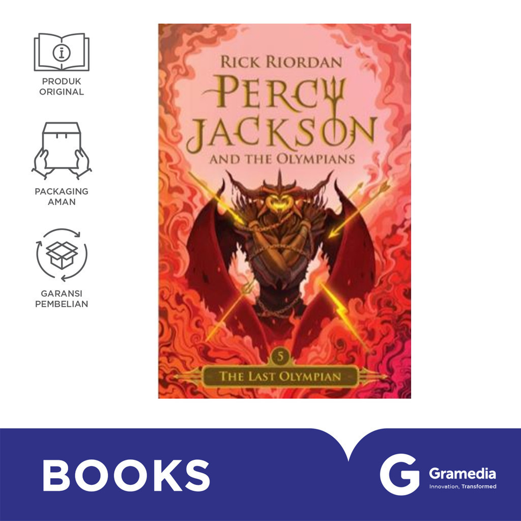 Percy Jackson #5: The Last Olympian (Republish)