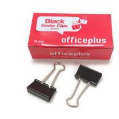 

OfficeP Bdr.Clip 25Bk 300125