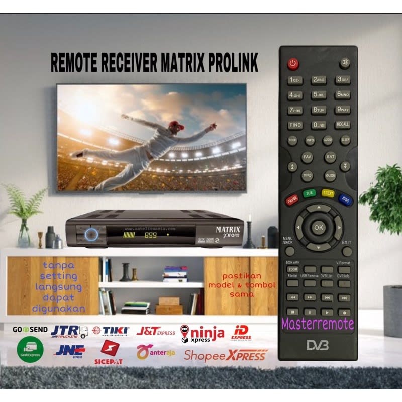 REMOT REMOTE MATRIX SPORT PARABOLA RECEIVER