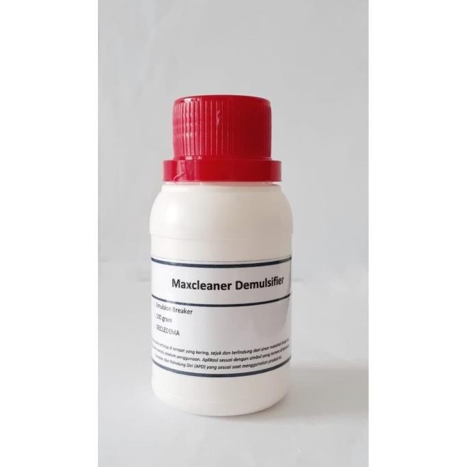 TERMURAH - Maxcleaner Demulsifier (Emulsion Breaker, Pemisah Air/Minyak), 1 kg