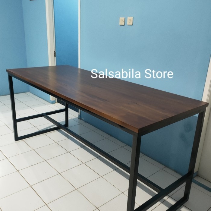 Daun Meja Kayu Mahoni/Top Table Kayu Mahoni Asli