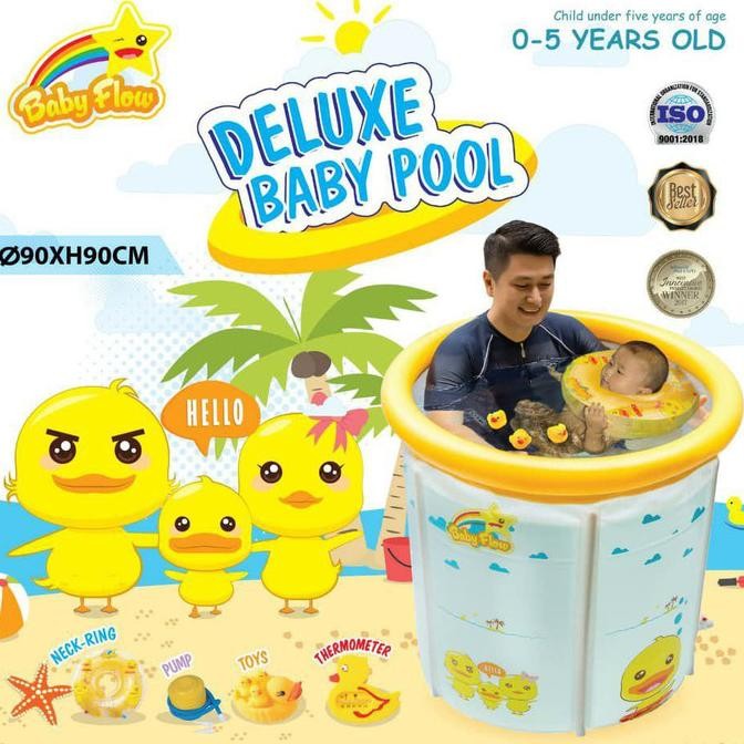 TERMURAH - Kolam Bayi Baby Spa Baby Flow Duck Deluxe Baby Pool Kolam Renang Bayi