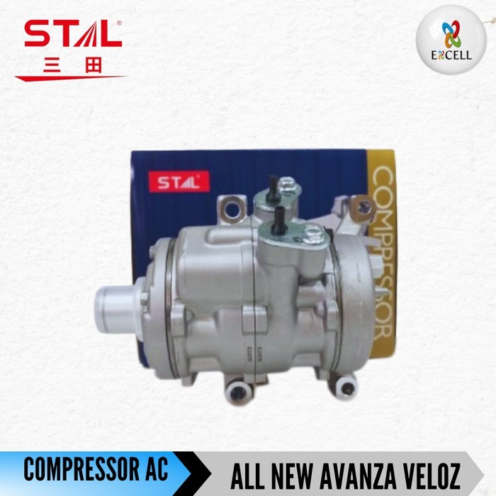 Compressor Kompresor Ac Mobil Toyota All New Avanza Veloz 1.3 1300Cc