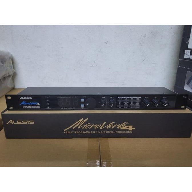 efek vokal alesis microverb 4 made in taiwan kuping besi IQB