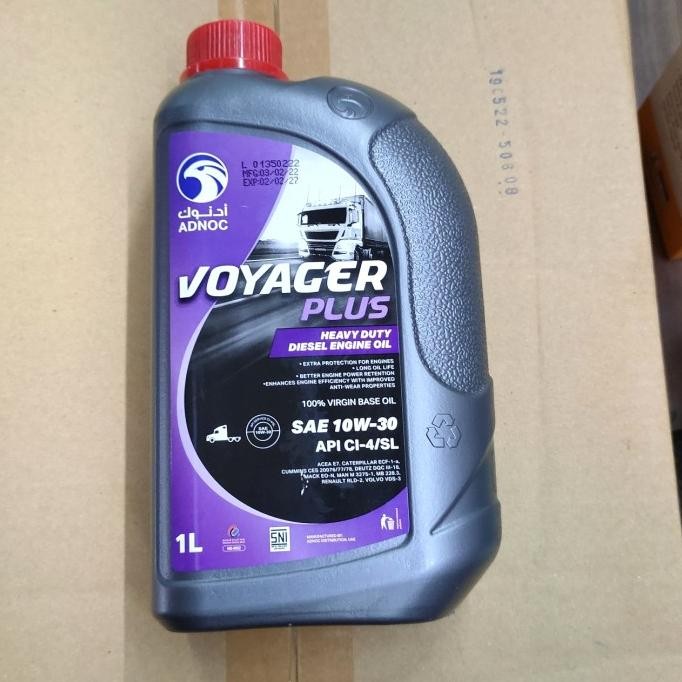 Oli Adnoc Voyager Plus 10W-30 Diesel 1 Liter