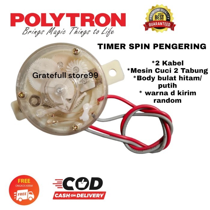 TIMER SPIN PENGERING MESIN CUCI POLYTRON 2 TABUNG