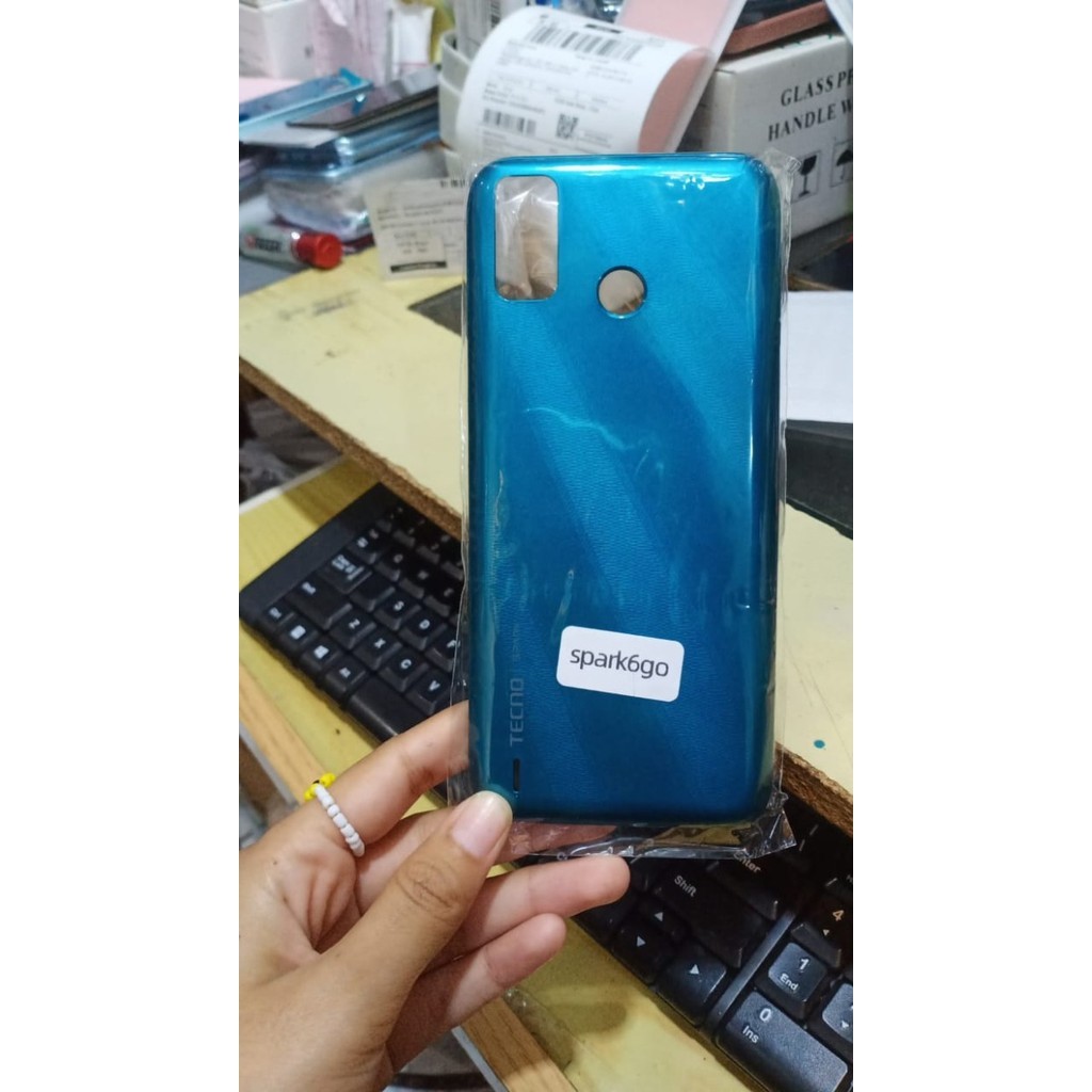 BACKDOOR/BACKCOVER/KESING TUTUP BELAKANG TECNO SPARK 6 GO