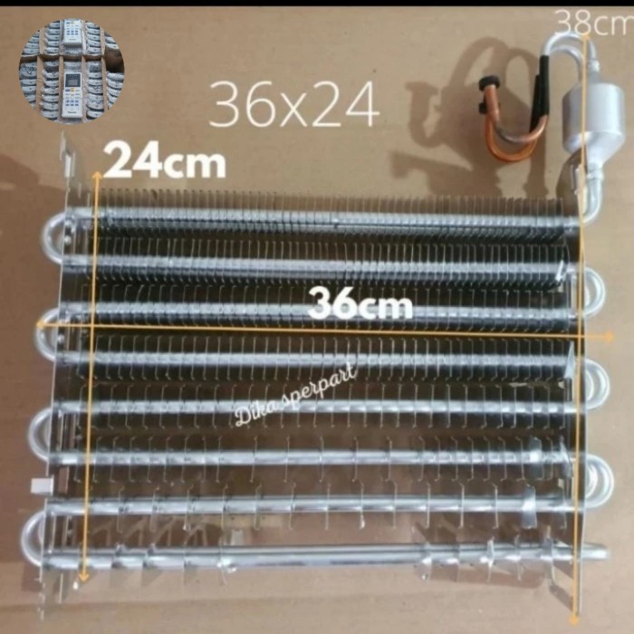 EVAPORATOR KULKAS LG INVERTER 2PINTU