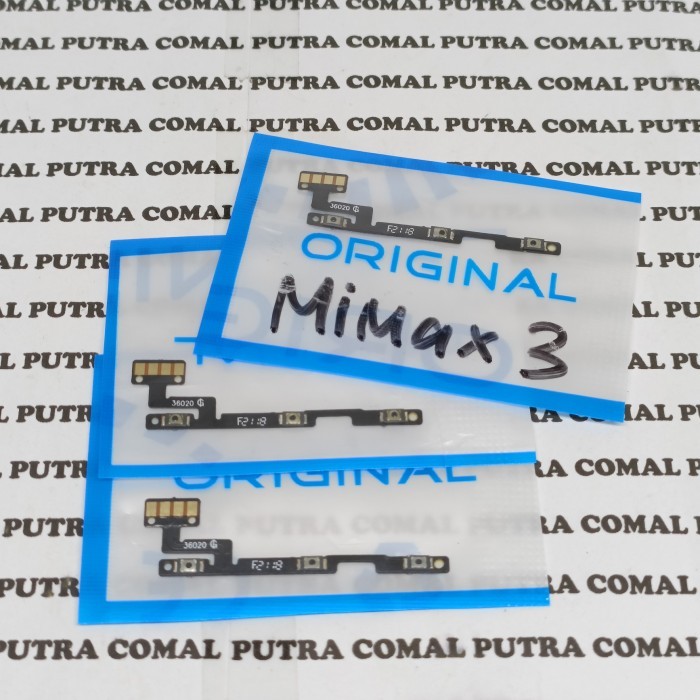 FLEXIBEL TOMBOL DALAM POWER ON OFF VOLUME XIAOMI MIMAX 3 MI MAX 3