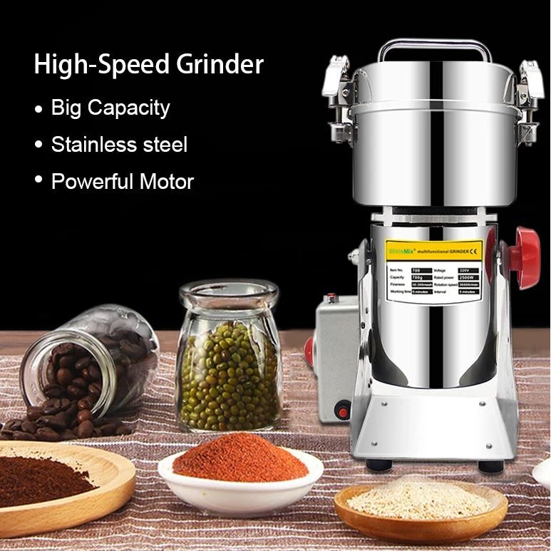 

Promo BioloMix 800g 700g Grains Spices Hebals Cereals Coffee Dry Food Grinder Mill Grinding Machine Gristmill Flour Powder crusher COD