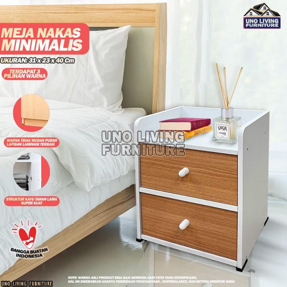 NAKAS MINIMALIS NAKAS KAYU MEJA NAKAS MINI BEDSIDE TABLE MEJA KAMAR TIDUR MINIMALIS MEJA NAKAS PORTA