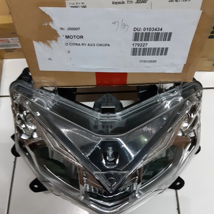 Lampu Depan-Reflektor Yamaha Aerox 125 Asli Be1-H4300-00