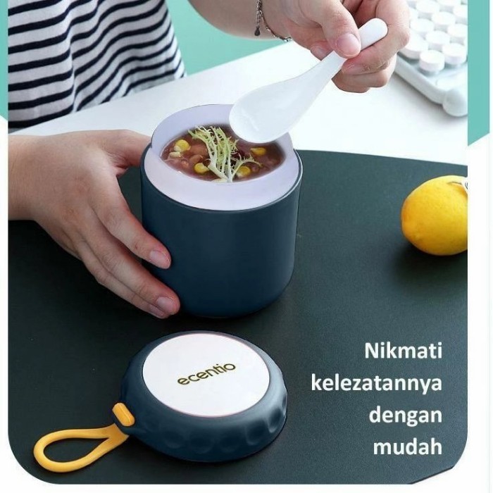 SPECIAL ECENTIO SOUP CUP / WADAH SUP PLASTIK 400 ML
