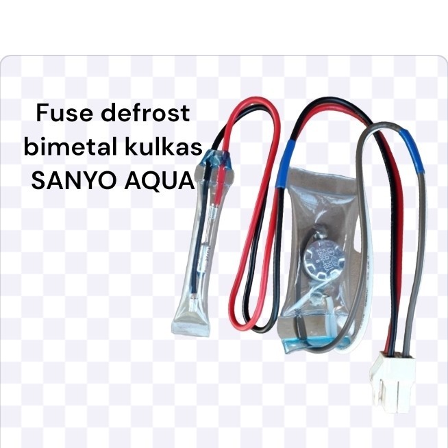 FUSE SANYO / AQUA BIMETAL DEFROST FIUS KULKAS 2 PINTU SANYO AQUA ORI