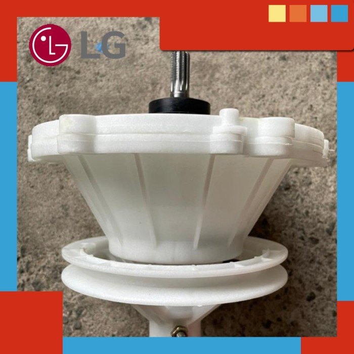 WP-1060R GEARBOX GIRBOK MESIN CUCI LG 2 TABUNG PULLY DUA WP 1060R