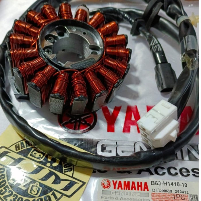 Spull Stator Assy Kabel Panjang Yamaha Lexi Aerox 155 B63-H1410-10