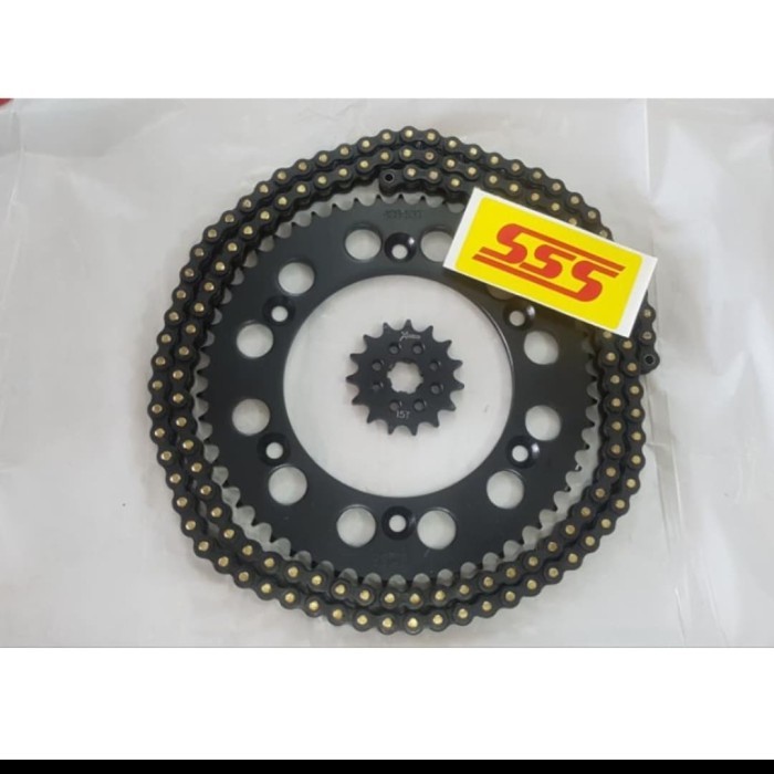 Gear Gir Set Crf 150L Full Black Series Vzm Xtream Sss