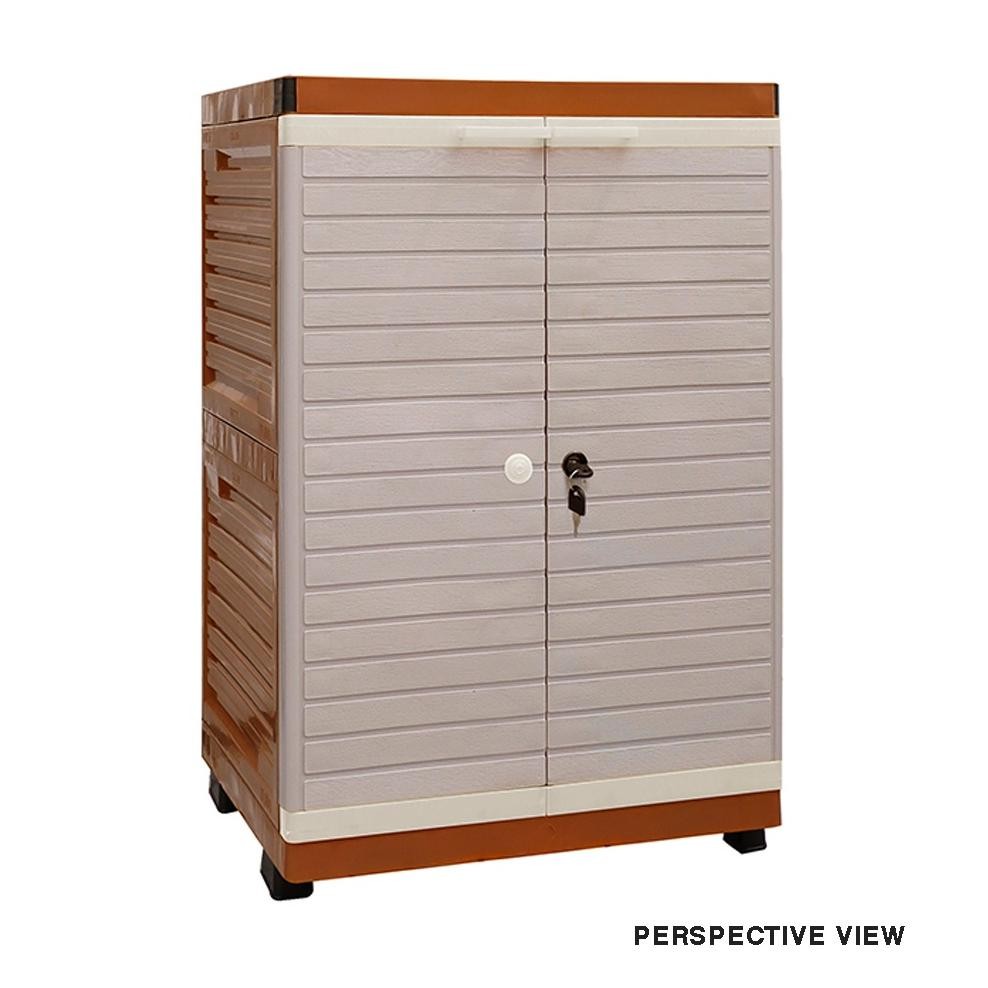 LEMARI PAKAIAN KUNCI GRAND CLUB MINI 2 SUSUN LEMARI PLASTIK SERBAGUNA CABINET LACI MINIMALIS LEMARI 