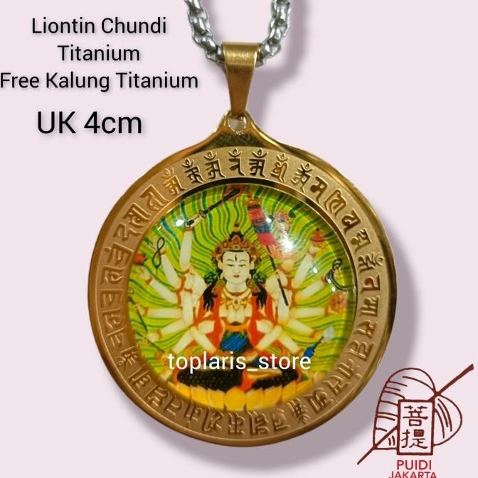 

Ready Kalung Bandul Chundi Kwan Im Titanium