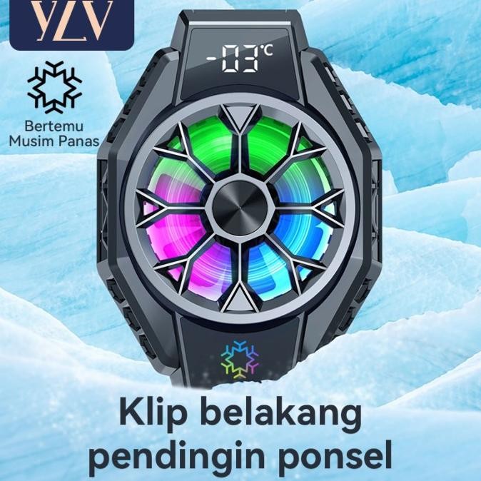 Gaming Cooling Fan Mobile Phone Radiator Pendingin HP X9 Type C