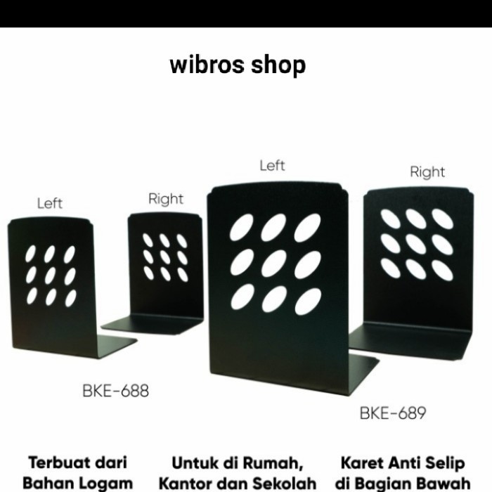 

Andra - Sandaran Penahan Pembatas Buku Book And Joyko Terbatas