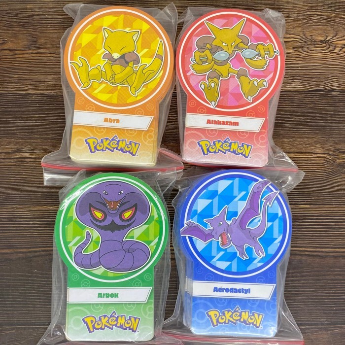 

Andra - Full Set 200 Pembatas Buku Bookmark Choki Pokemon 2024 Kartu Koleksi