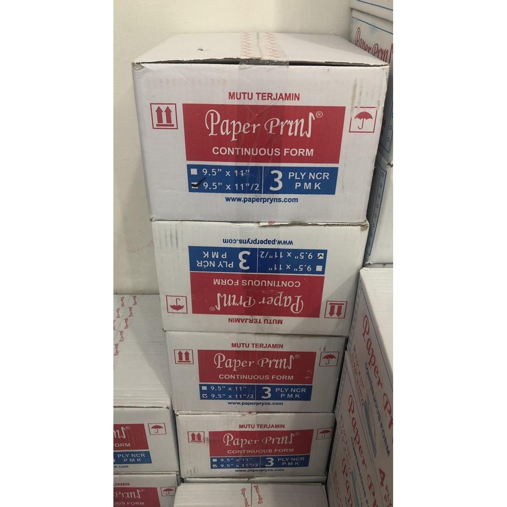 

NEW Kertas Continuous Form 3ply/2 Paper Print
