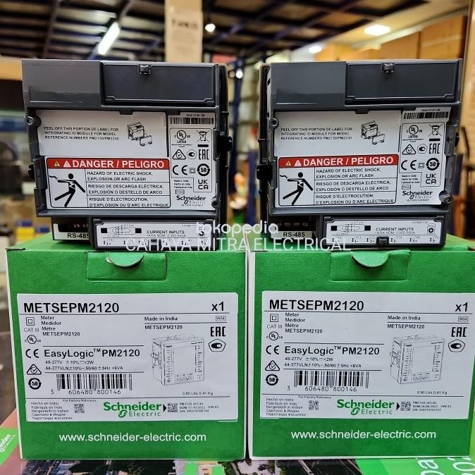 Terjangkau Powermeter / Easylogic Metsepm2120 - Pm2100 Metsepm2120 New Schneider