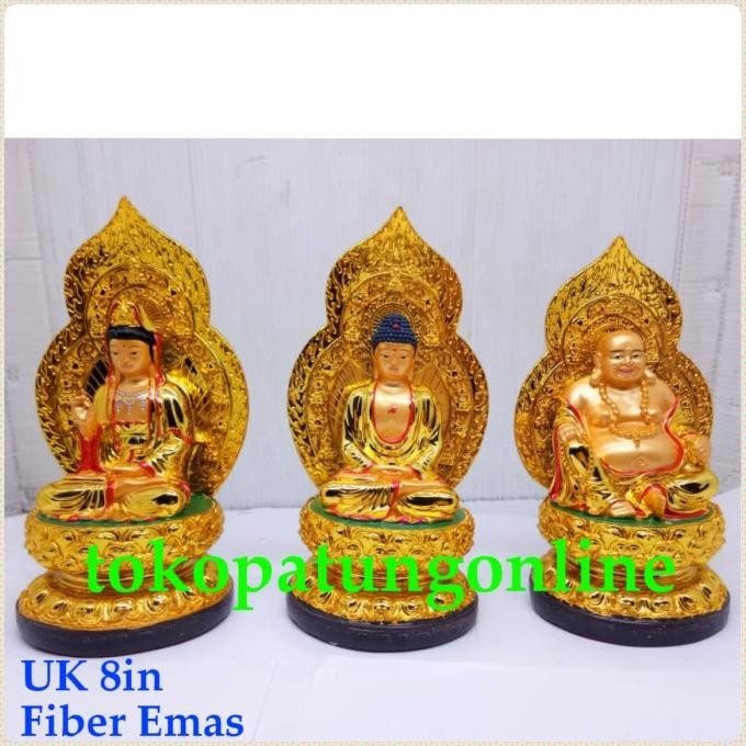 

Ready Patung Buddha Emas Set 3 02